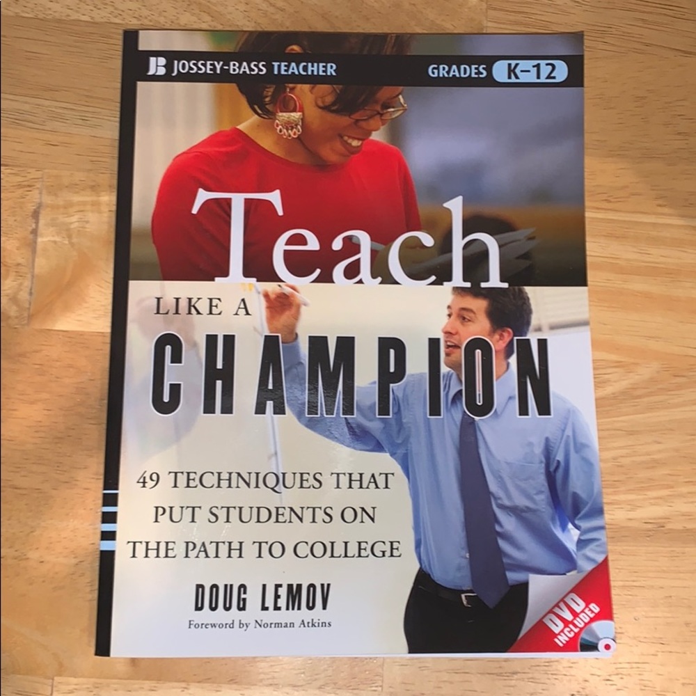 3/$20 🤩 Teach Like A Champion Book 🍎